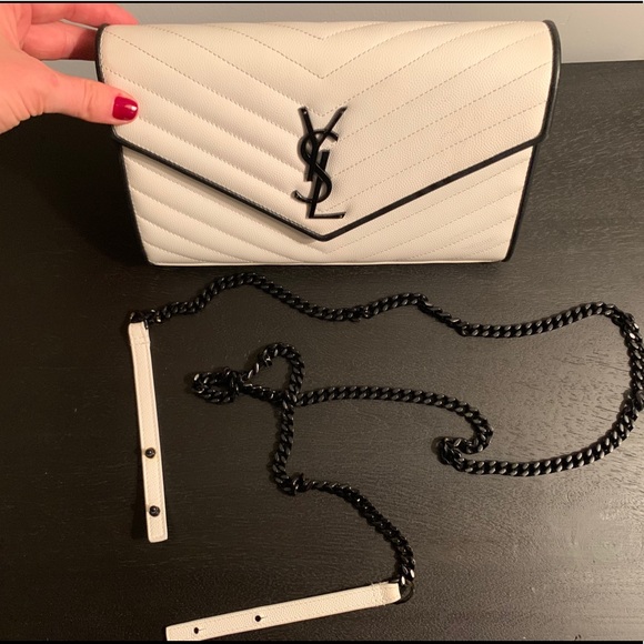 Yves Saint Laurent Handbags - YSL Monogram Chain Wallet Crossbody